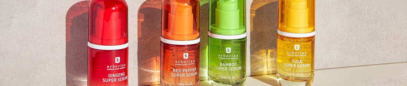 D&eacute;couvrez les super s&eacute;rums Erborian