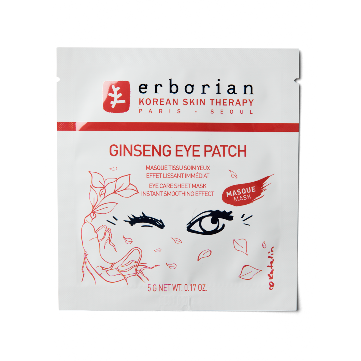 Agrandir la vue1/1 de Ginseng Eye Patch - soin yeux effet lissant, , large