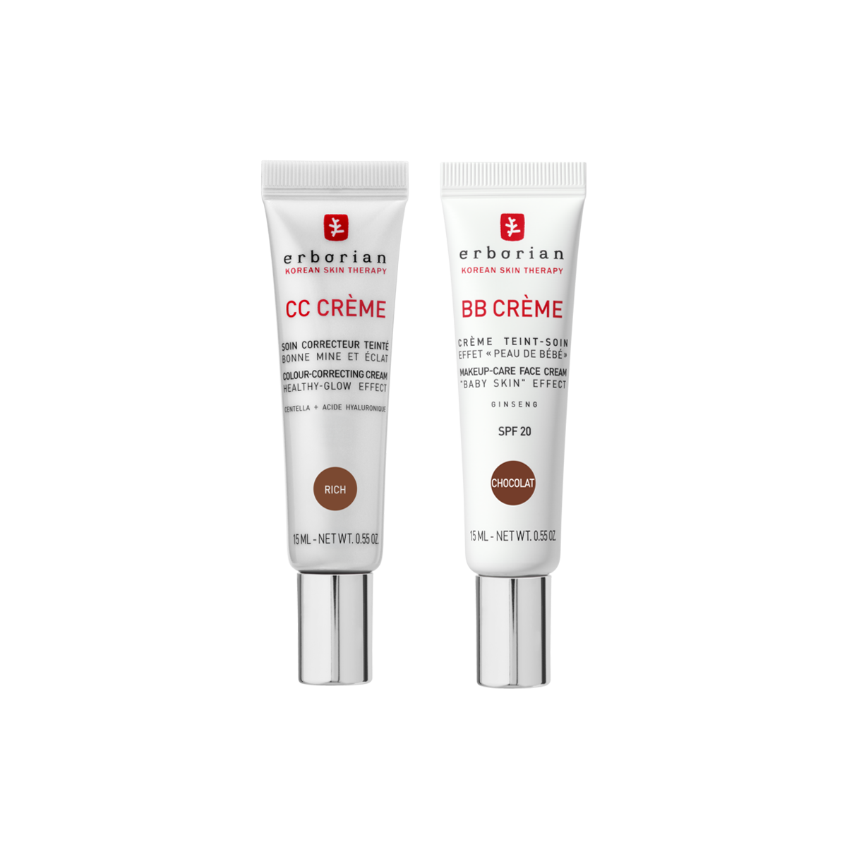 Agrandir la vue1/4 de Duo CC Cr&egrave;me & BB Cr&egrave;me, , large