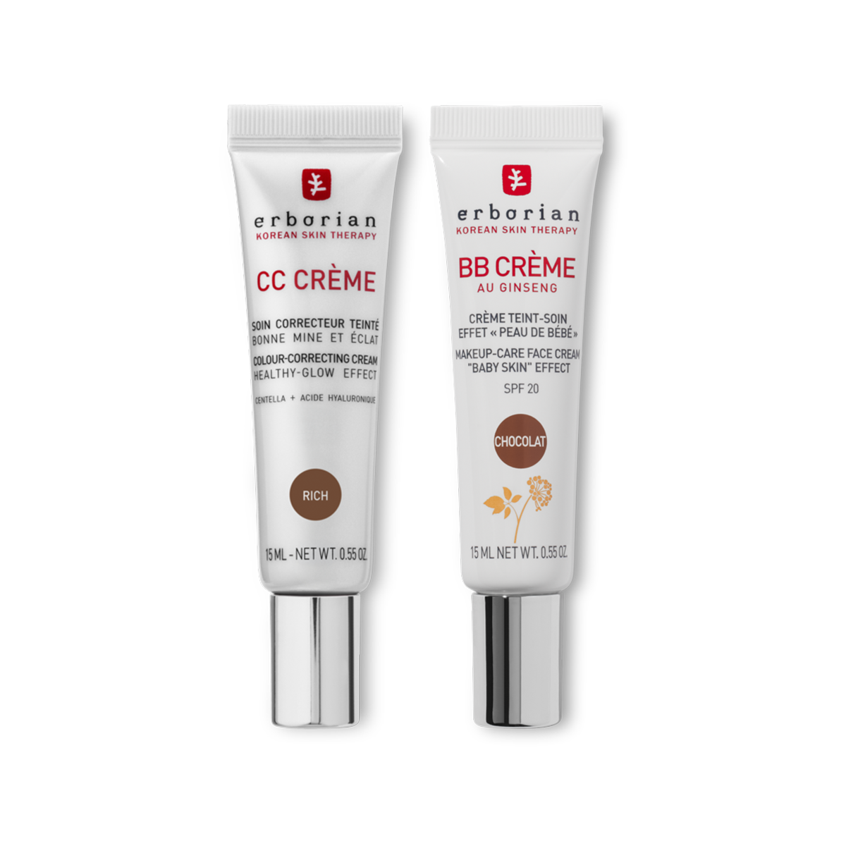 Agrandir la vue1/4 de Duo CC Cr&egrave;me & BB Cr&egrave;me, , large