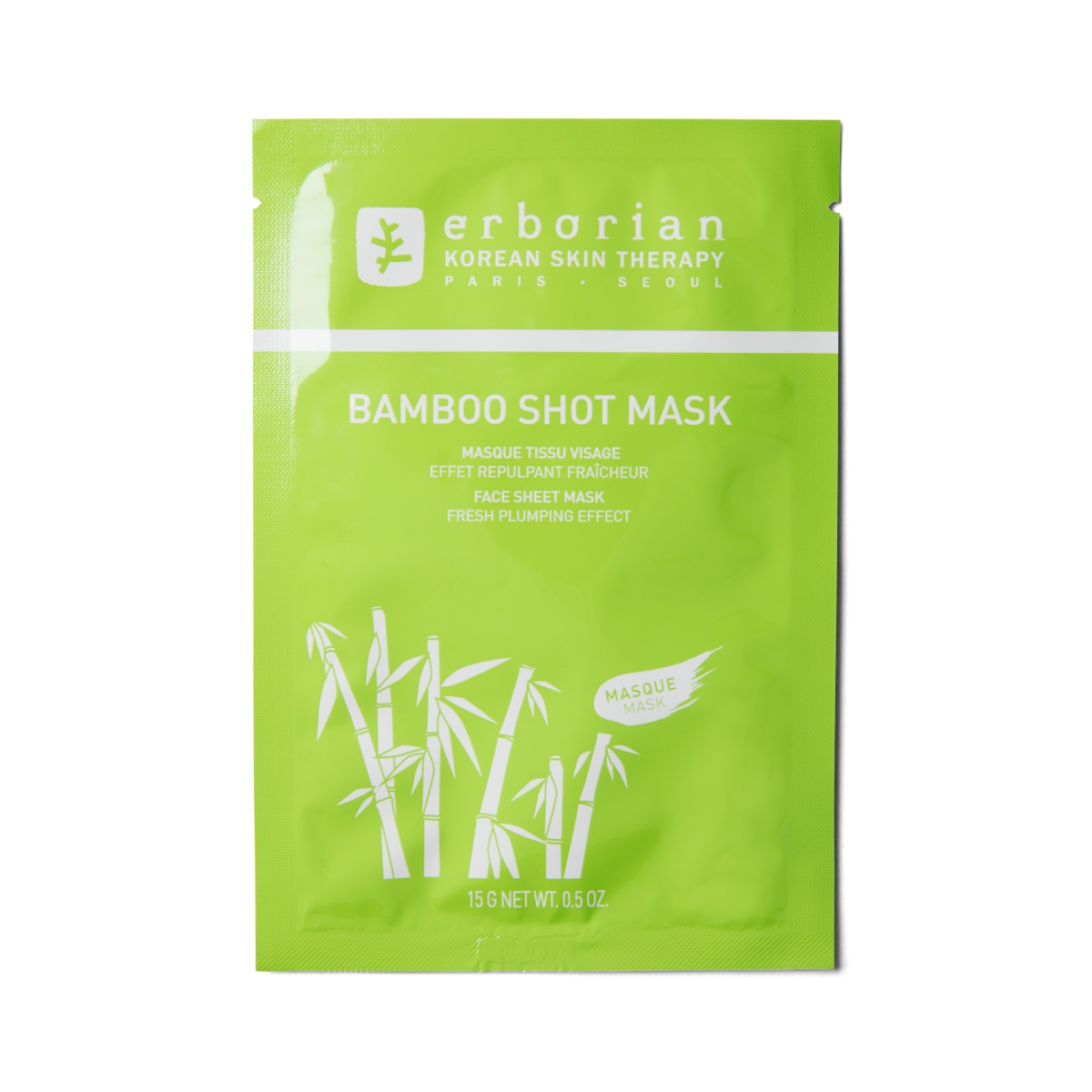 Agrandir la vue1/2 de Bamboo Shot Mask - hydratation intense, , large